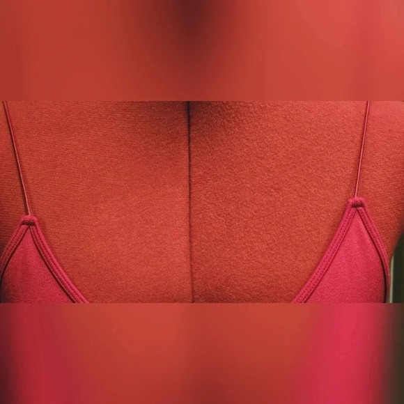 Free People, Size XS/S, Cherry Red Strappy Crop - Picture 13 of 14